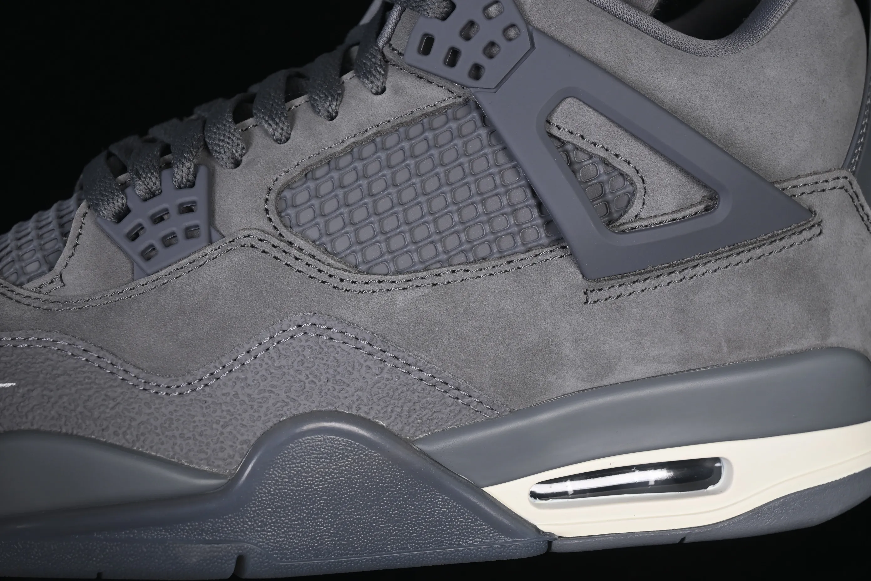 All categories Air Jordan Jordan series basketball shoes Air Jordan 4 GX foreign trade version Nigel Sylvester x Air Jordan 4 Retro "Grey" AJ4 Joe 4 joint gray brick HF4340-002
